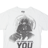STAR WARS Mens T-Shirt White M