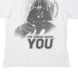 STAR WARS Mens T-Shirt White M