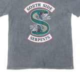 RIVERDALE Southside Serpents Mens T-Shirt Grey USA S