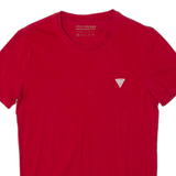 GUESS Mens T-Shirt Red XS