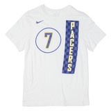 NIKE NBA Indiana Pacers '7 Malcolm Brogdon Mens T-Shirt White USA M