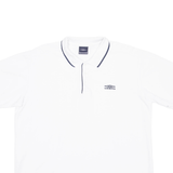 UMBRO Mens Polo Shirt White XL