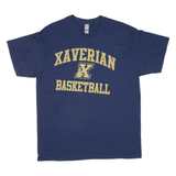 GILDAN Xaverian Basketball Mens T-Shirt Blue USA L