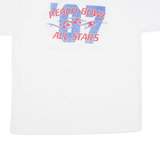 HANES Peach Bowl All Stars Mens T-Shirt White USA XL