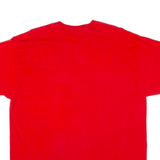 GILDAN Football San Francisco Mens T-Shirt Red USA XL