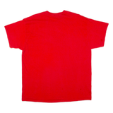 GILDAN Football San Francisco Mens T-Shirt Red USA XL