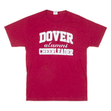 JERZEES Dover Cheerleader Mens T-Shirt Red USA M