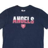 NEW ERA Angels Mens T-Shirt Blue USA L