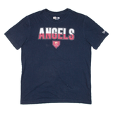 NEW ERA Angels Mens T-Shirt Blue USA L