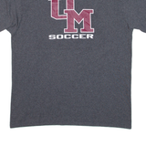 PORT & COMPANY Um Soccer Mens T-Shirt Grey USA L