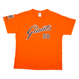 JERZEES Giants Mens T-Shirt Orange USA XL