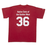 MAJESTIC D.backs Mens T-Shirt Red USA XL