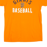 FANATICS Giants Baseball Mens T-Shirt Orange USA L