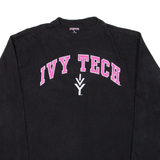JANSPORT Ivy Tech Womens T-Shirt Black Long Sleeve USA M
