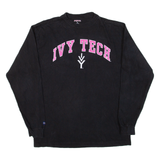 JANSPORT Ivy Tech Womens T-Shirt Black Long Sleeve USA M