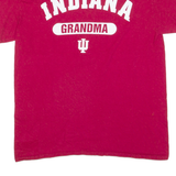 GILDAN Indiana Grandma Womens T-Shirt Maroon USA M