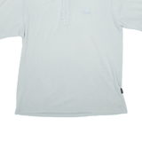 ADIDAS Mens Polo Shirt Grey M