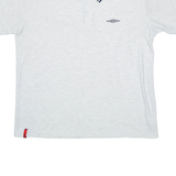 UMBRO Mens Polo Shirt Grey XL