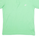 NIKE Mens Polo Shirt Green L