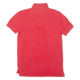 TOMMY HILFIGER Mens Polo Shirt Red S
