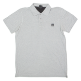 BENCH Mens Polo Shirt Grey L