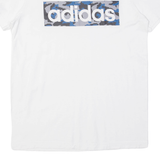 ADIDAS Mens T-Shirt White S