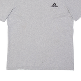ADIDAS Mens T-Shirt Grey M