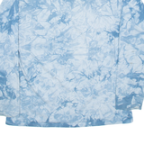 BACK TO EARTH Mens T-Shirt Blue Long Sleeve L