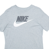 NIKE Mens T-Shirt Grey M