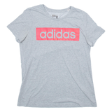 ADIDAS Womens T-Shirt Grey XL