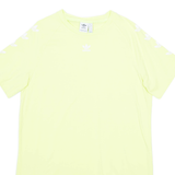 ADIDAS Womens T-Shirt Green UK 12