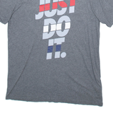 NIKE Mens T-Shirt Grey L