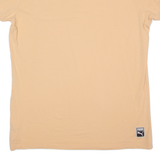 PUMA Mens T-Shirt Orange XL