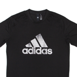 ADIDAS Mens T-Shirt Black M