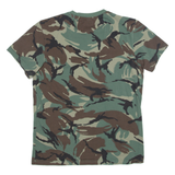 ADIDAS Camouflage Womens T-Shirt Green XS