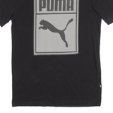 PUMA Mens T-Shirt Black XS