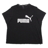 PUMA Cropped Womens T-Shirt Black 2XL