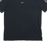 NIKE Womens T-Shirt Black XS