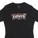 LEVI'S Womens T-Shirt Black S