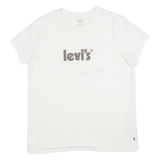 LEVI'S Womens T-Shirt White L