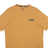 PUMA Mens T-Shirt Brown M