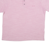 PIERRE CARDIN Mens Polo Shirt Red Spotted XL
