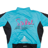 SPIRO Cycling Full Zip Mens Jersey Blue L