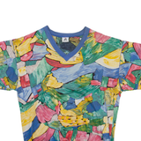 ISM Womens T-Shirt Blue V-Neck M