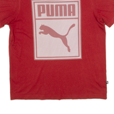 PUMA Mens T-Shirt Red M