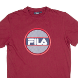 FILA Mens T-Shirt Red S
