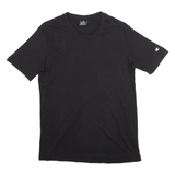 CHAMPION Mens T-Shirt Black XS