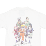 PULL&BEAR Naruto Mens T-Shirt White S