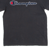 CHAMPION Womens T-Shirt Black S