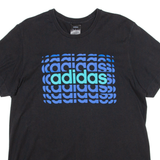 ADIDAS Mens T-Shirt Black M